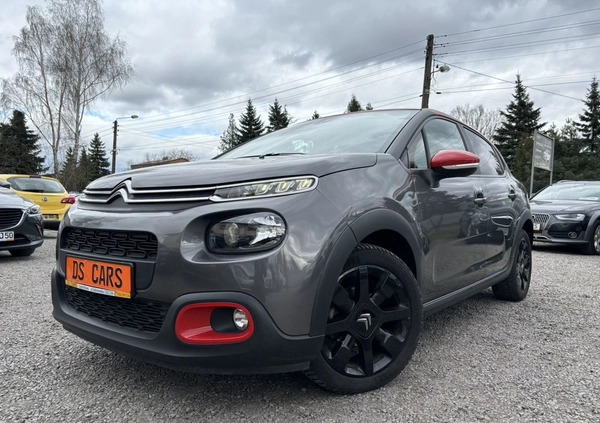 Citroen C3 cena 47900 przebieg: 87000, rok produkcji 2019 z Częstochowa małe 466